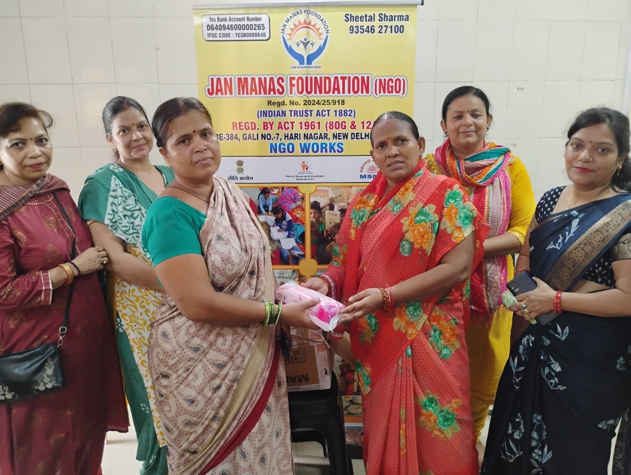 Manstrual Hygine ( Sanitray PAD Distribution)